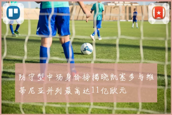 防守型中场身价榜揭晓凯塞多与维蒂尼亚并列最高达11亿欧元